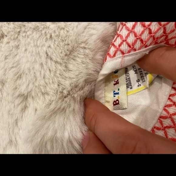 Collar Smocked vintage top 3-6 months - Picture 3 of 3